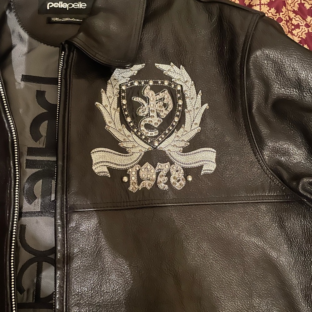Pelle Pelle Leather Coat